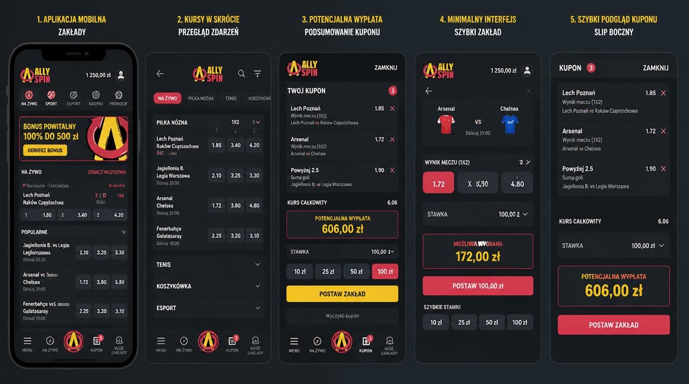 Smartfon z ekranem aplikacji zakładów i Potential Payout